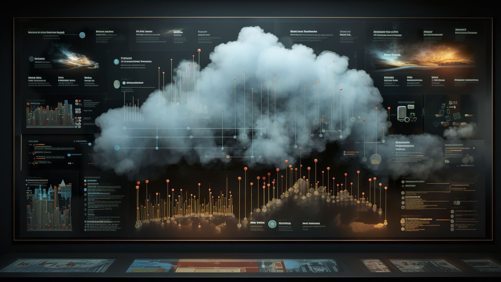 Comparison chart of cloud storage providers showing cost and performance metrics for large file uploads